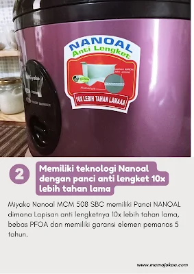 Teknologi nanoal Miyako Nanoal MCM 508 SBC