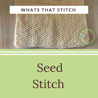 Picture of how to do seed stitch