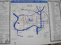 Stadtplan von Ayutthaya