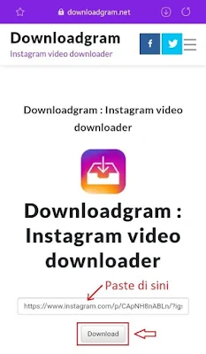 Cara Download Video di Instagram Tanpa Aplikasi Tambahan 2