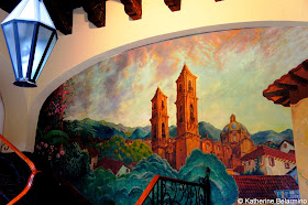 Rosarito Beach Hotel Lobby Mural Baja California Mexico