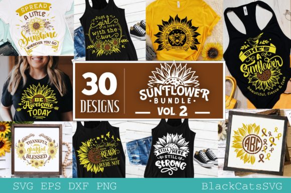 Download Sunflower Bundle 30 Designs - Vol 2