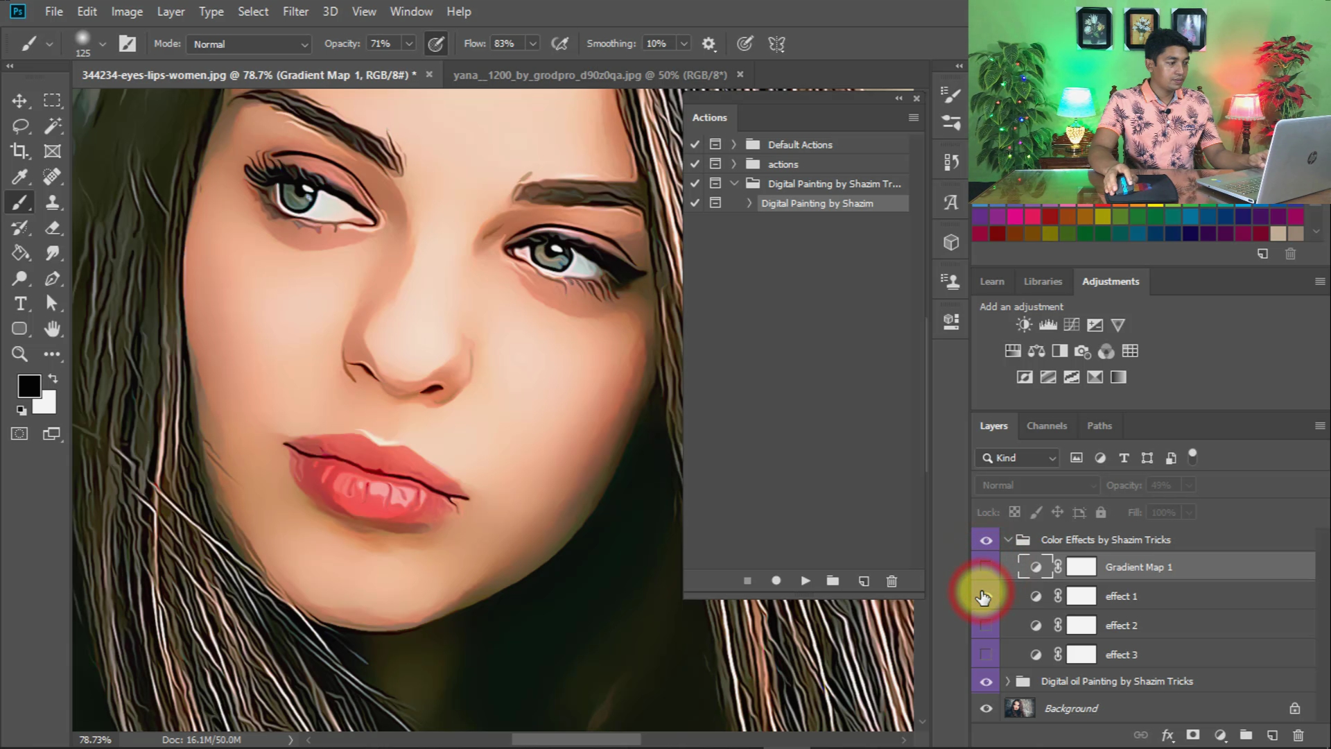 Digital Painting Free Photoshop Actions