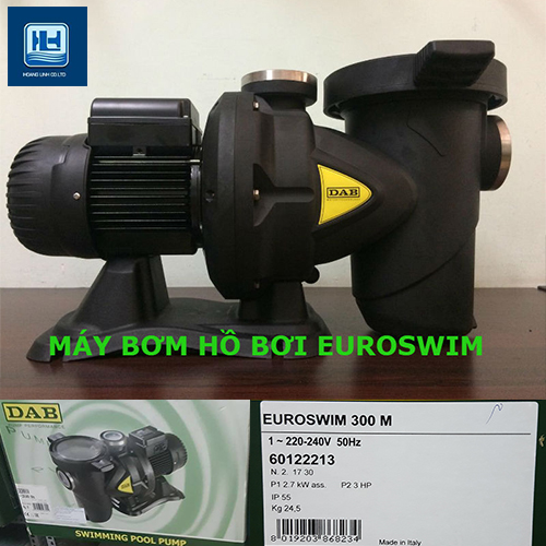 máy bơm cho hồ bơi euroswim 300m