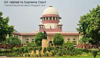 GK related to Supreme Court