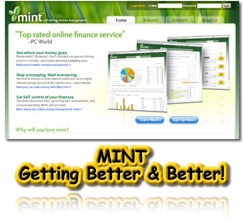 Mint, Online Finance, Money Management