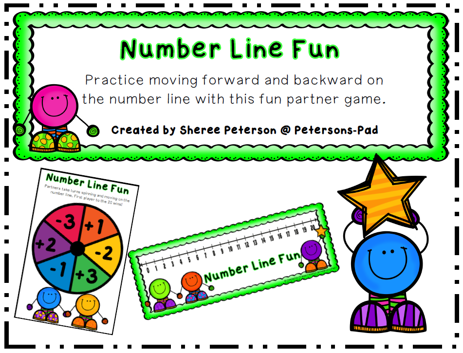 More Number Lines with a FREEBIE
