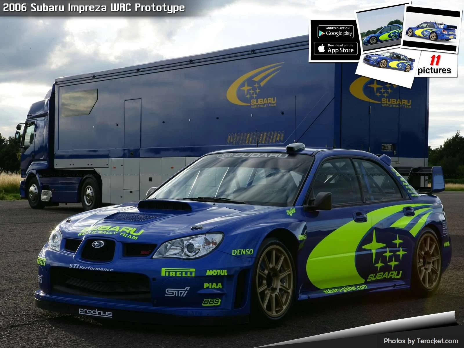 Hình ảnh xe ô tô Subaru Impreza WRC Prototype 2006 & nội ngoại thất