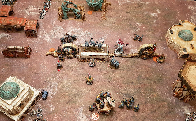 Space Wolves vs Thousand Sons - 2000pts - Maelstrom mission from Warhammer 40,000