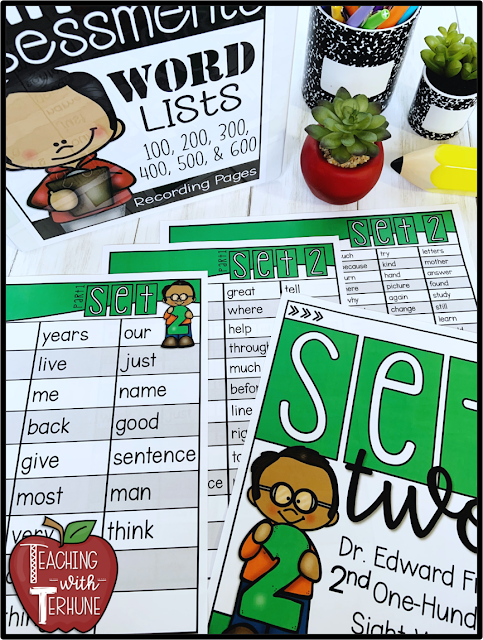 Sight Word Assessments