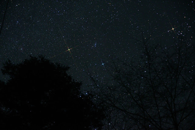 三つ峠 駐車場 星