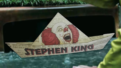 Bateau en papier Origami - ÇA de Stephen King 