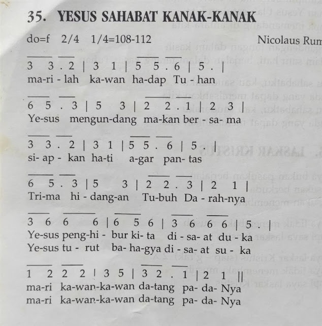 Yesus Sahabat Kanak-kanak