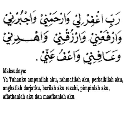 Nubuwuah Doa Duduk Antara Dua Sujud