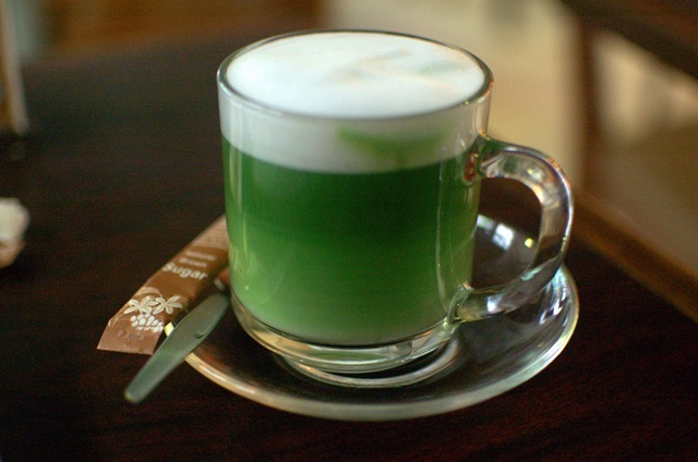 green tea latte