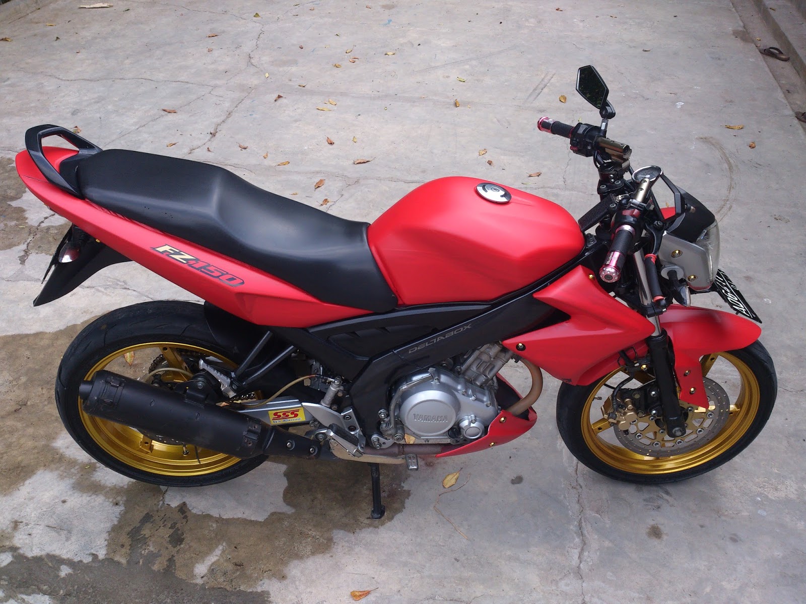 Modifikasi Yamaha Vixion Old