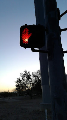 working crosswalk signal