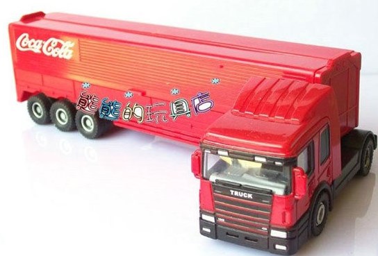 gambar truk kontainer miniatur