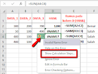 Cara Mengembalikan Kolom Yang Hilang Pada Excel