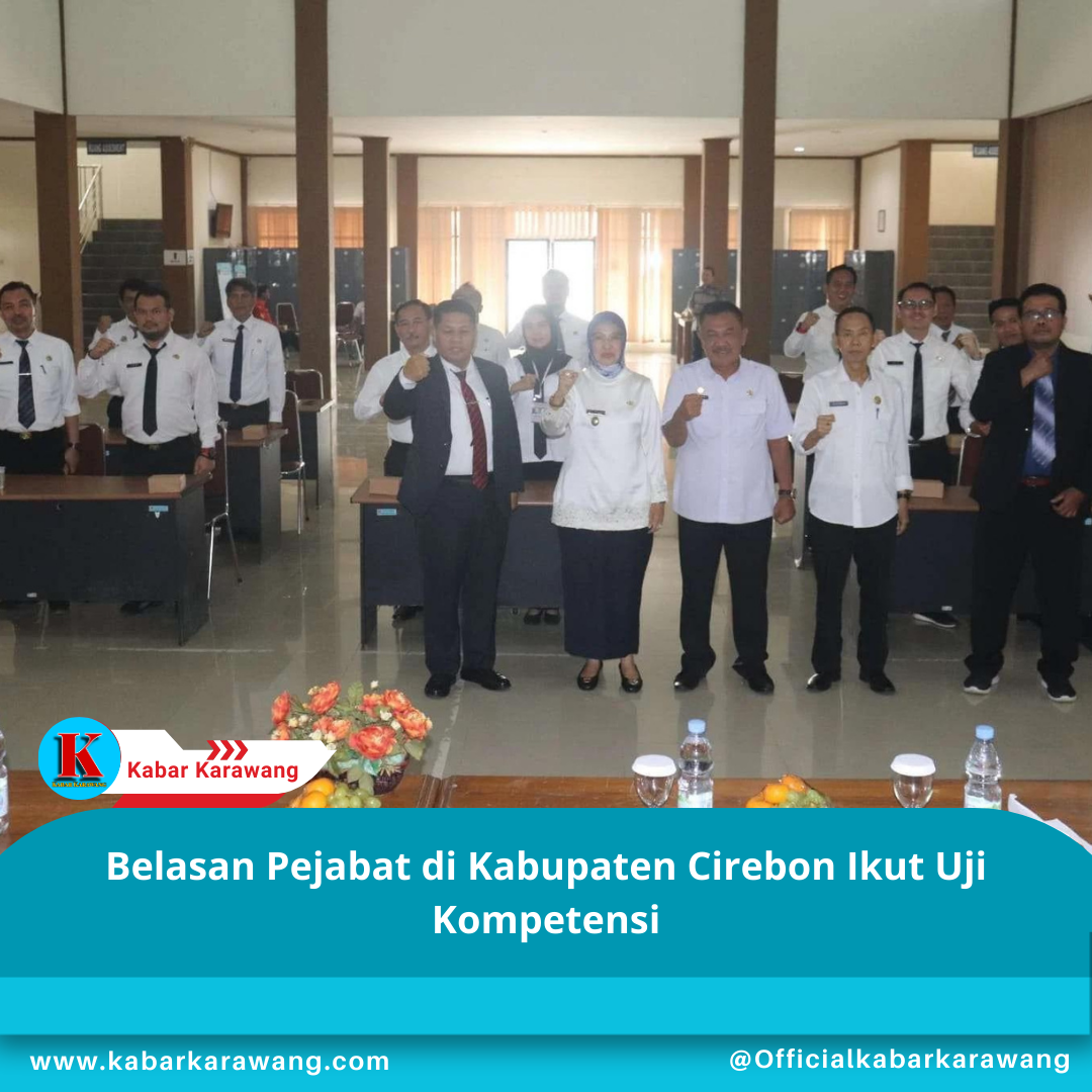 Belasan Pejabat di Kabupaten Cirebon Ikut Uji Kompetensi