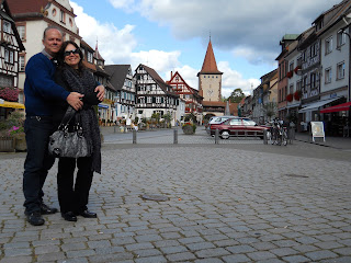 Centro Histórico de Gengenbach Alemanha Centro Histórico Torre do Portão Obertorturm de Gengenbach Alemanha