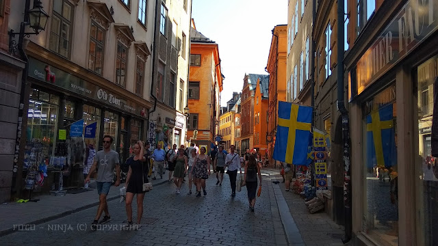 sweden stockholm hamla stan old town