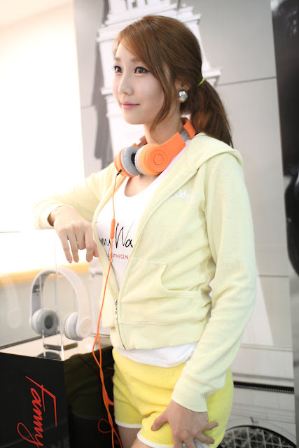5 Go Jung Ah for Fanny Wang Headphone-very cute asian girl-girlcute4u.blogspot.com