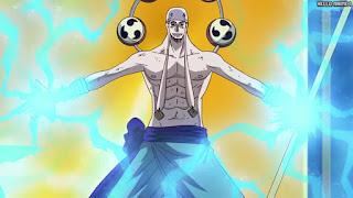 ワンピース アニメ ゴッド エネル ゴロゴロの実 | ONE PIECE GOD ENEL