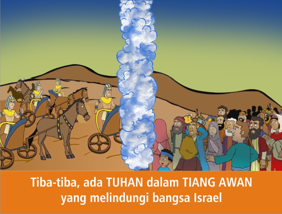 Komik Alkitab Anak: Menyeberangi Laut Teberau