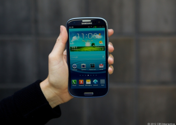 Samsung Galaxy S3 sales mark