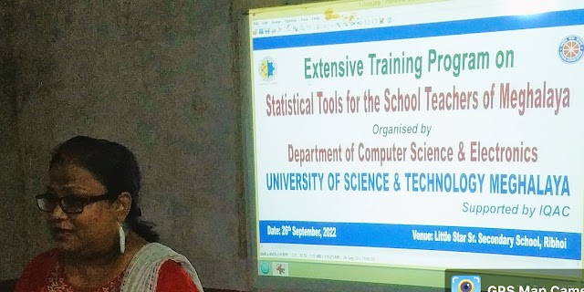 USTM conducted training for School teachers on Statistical Tools
