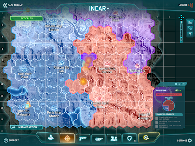 PlanetSide 2 - Indar Continent Map