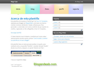 Blogger Templates 2 column