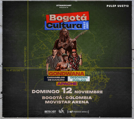 BOGOTA CULTURA FEST 2023 | MOVISTAR ARENA