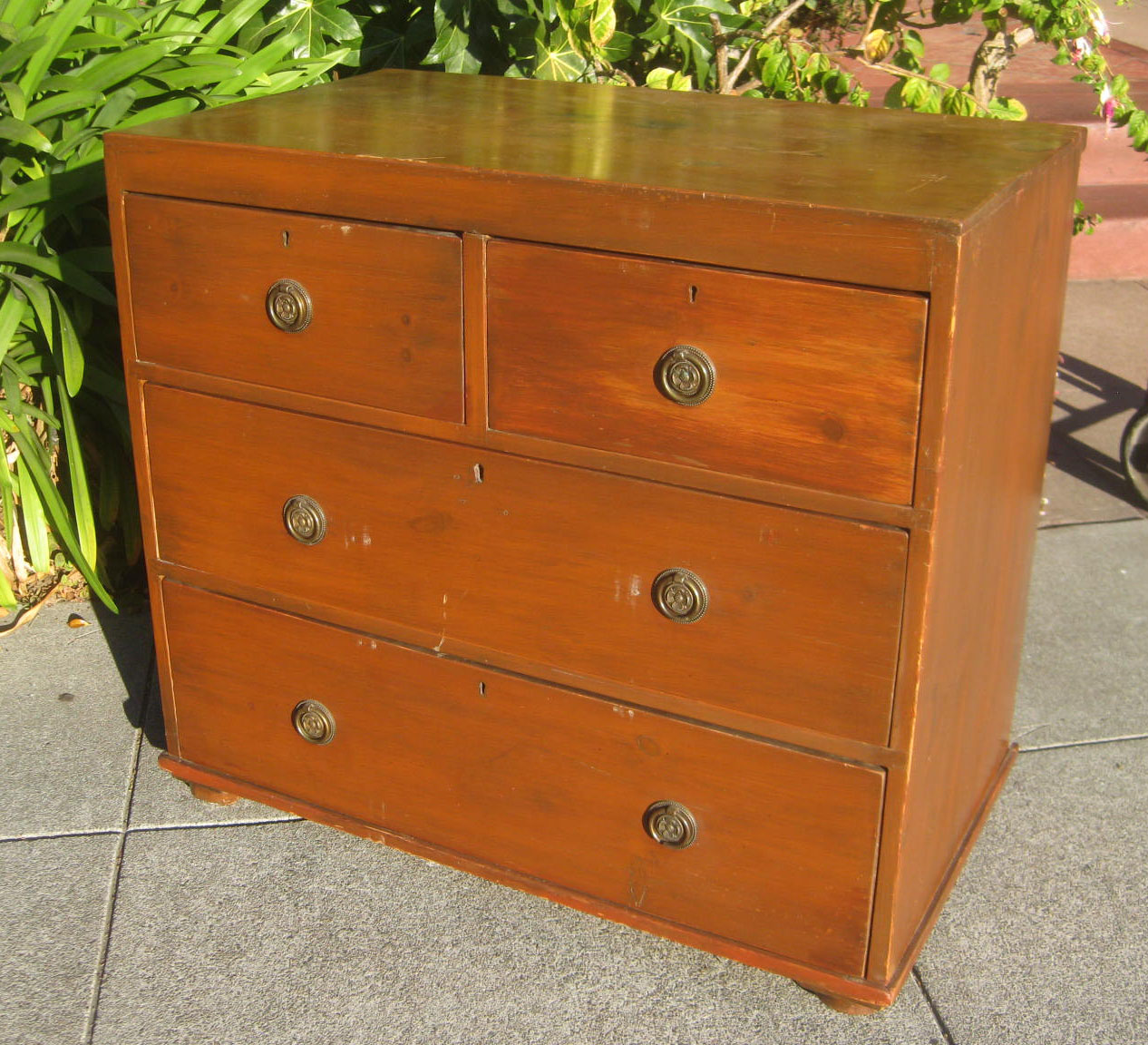 UHURU FURNITURE & COLLECTIBLES: SOLD - Small Wooden Dresser (30" tall