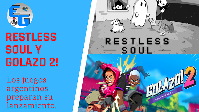 Los juegos argentinos Rustless Soul y Golazo 2 preparan su lanzamiento.