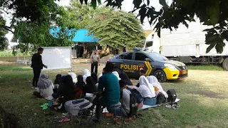 Polsek Patrol Indramayu  Buka kursus Bahasa Jepang Gratis Untuk Pelajar SMU  