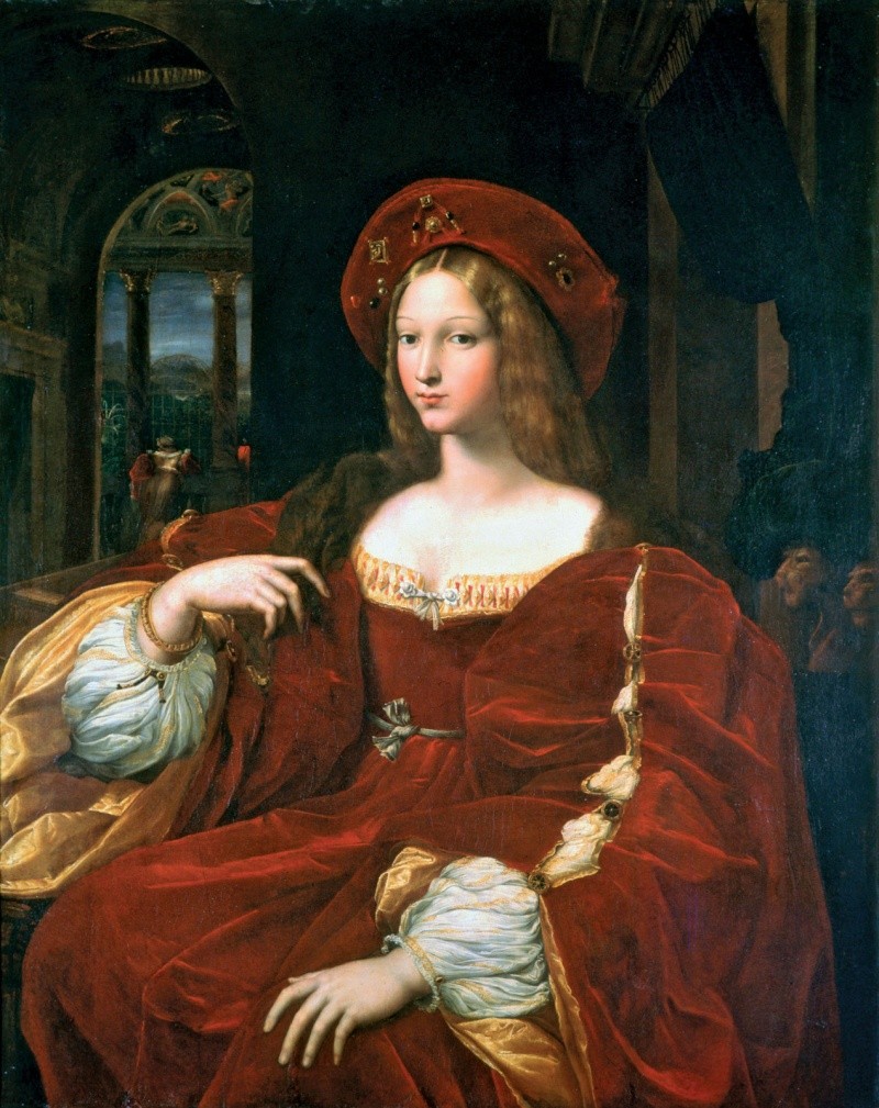 giulio romano woman portrait