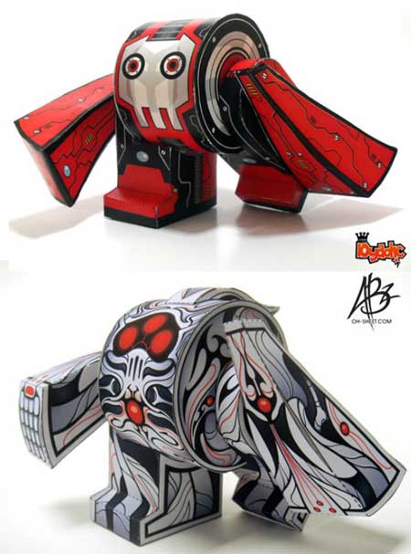 yebot Paper Toy