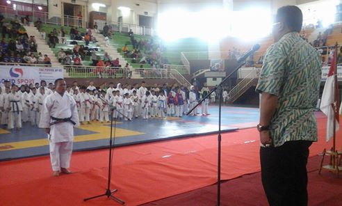 Wawali Buka Kejuaraan Karate Dandim Depok Cup 2016