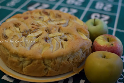 Torta di mele solo albumi