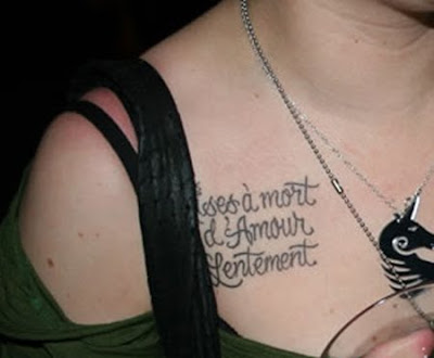 Buffy the vampire slayer are just a few of the countless tattoo lettering
