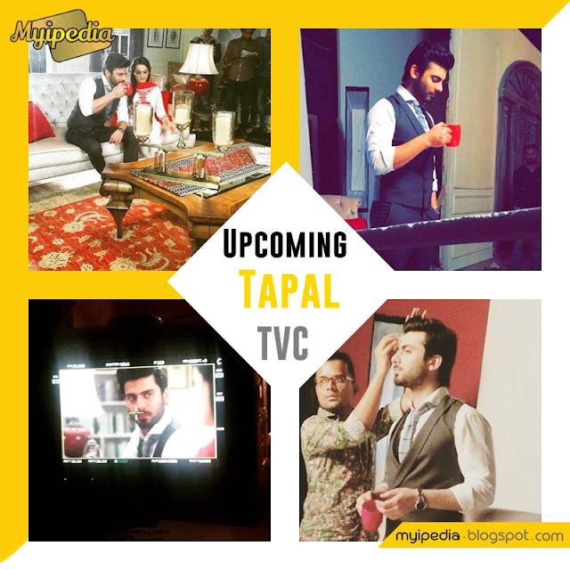 Fawad Khan & Momal Sheikh Memories on Set of Tapal TVC 2015 Shoot 