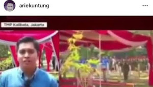 Arie Untung Sindir 'Sangkakala' yang Disampaikan Reporter CNN, Padahal Itu Protap TNI