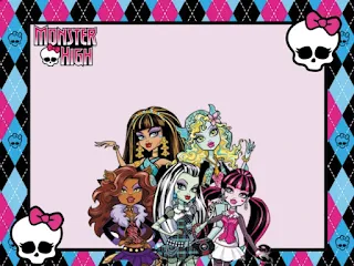 Monster High: Kit para Fiestas para Imprimir Gratis.