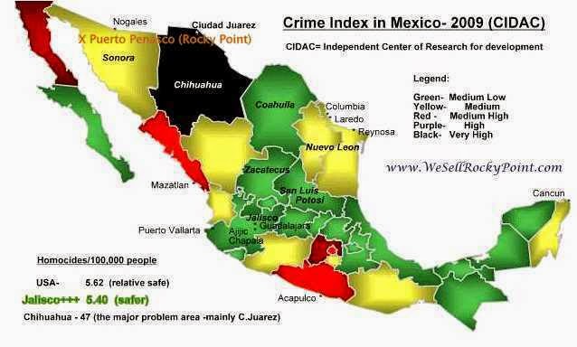 Mexico Crime Map