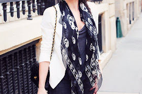 How To Wear: Alexander McQueen Skull Scarf - style-rx.ca