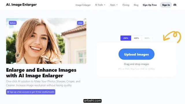 AI Image Enlarger | Enlarge Image Without Losing Quality