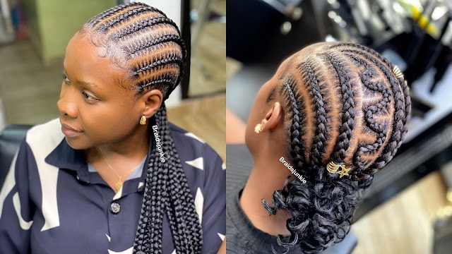 2023 African Braided Hairstyles: Beautiful & New Ghana Braid Styles