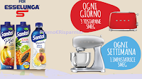 Logo Santal " Assapora la frutta per Esselunga " : vinci Impastatrice Smeg o tostapane